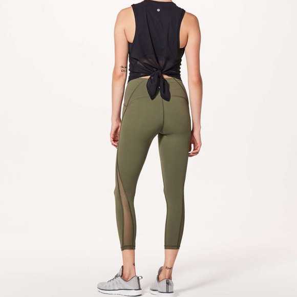Lululemon Train Times 7/8 Pants Sage NWT - Picture 1 of 7